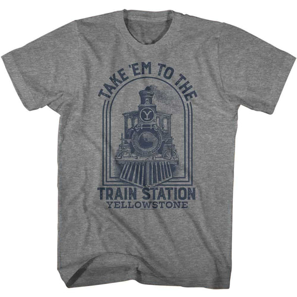 Yellowstone To The Train Station- S/S Tshirt