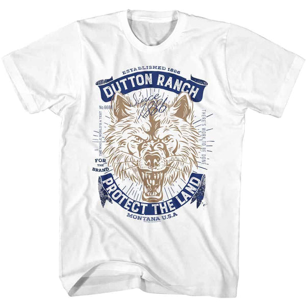Yellowstone Protect The Land Wolf- S/S Tshirt