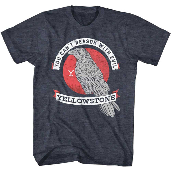 Yellowstone Cant Reason With Evil- S/S Tshirt