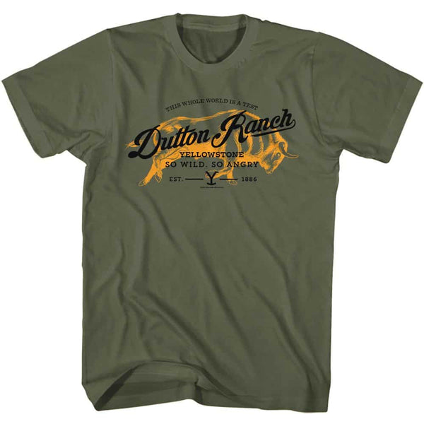 Yellowstone Dutton Ranch Buffalo- S/S Tshirt