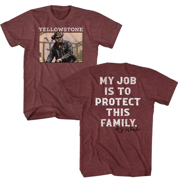 Yellowstone Protect Family- S/S Tshirt - 2-Sided