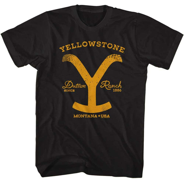 Yellowstone Y With Horse- S/S Tshirt